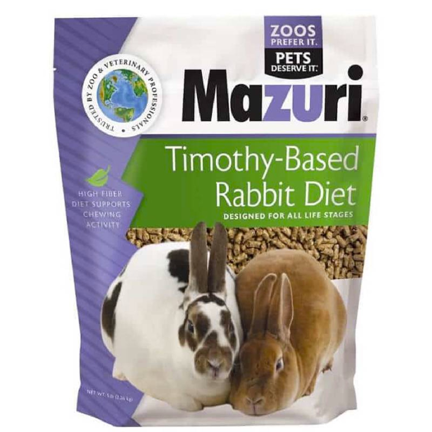 Mazuri Conejo Timothy/Based Rabbit 1Kg: Alimento premium para tu mascota exótica ¡Nutrición de calidad para conejos felices!