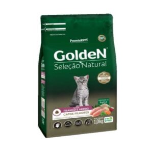 GoldeN® Selección Natural Gatos Gatitos Sabor Pollo y Arroz. 3 Kilos.