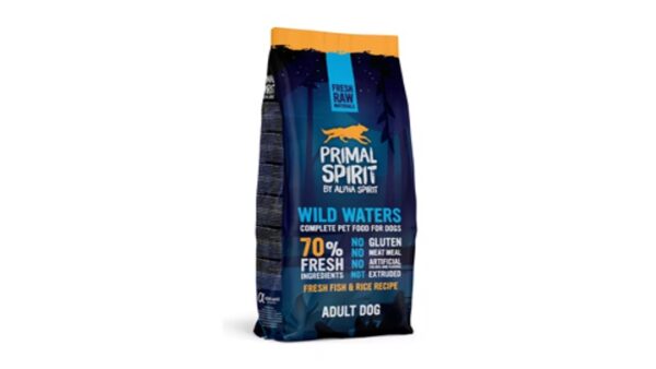 PRIMAL SPIRIT WILD WATERS, TODAS LAS RAZAS. 12 KILOS.
