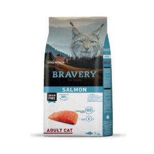 BRAVERY SALMON ADULT CAT 7 KILOS