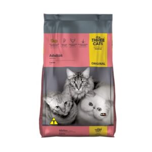 THREE CATS, GATOS CASTRADOS CARNE. 10.1 KILOS.