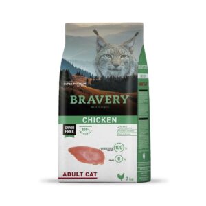 BRAVERY CHICKEN ADULT CAT 7 KILOS
