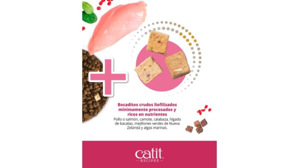 CATIT RECIPES DOUBLE FUSION KITTEN. 1,8 KILOS. - Imagen 4