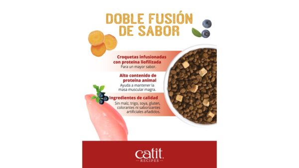 CATIT RECIPES CONTROL DE PESO. 1,8 KILOS. - Imagen 3