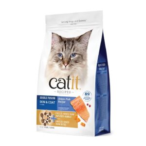 CATIT RECIPES DOUBLE FUSION SKIN & COAT. 1,8 KILOS.