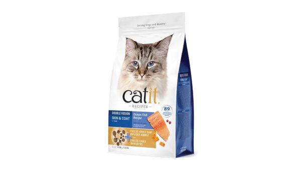 CATIT RECIPES DOUBLE FUSION SKIN & COAT. 1,8 KILOS.