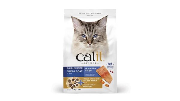 CATIT RECIPES DOUBLE FUSION SKIN & COAT. 1,8 KILOS. - Imagen 2